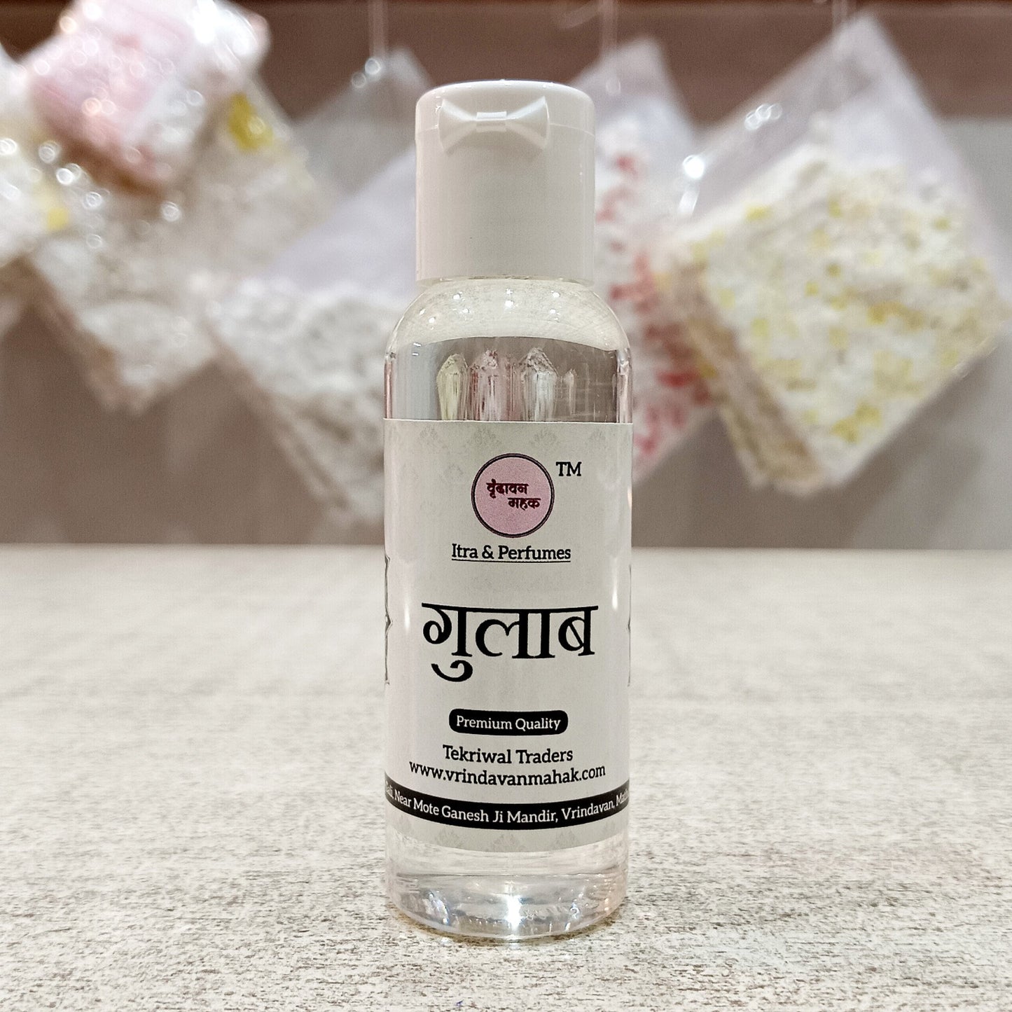 Gulab Water Soluble Fragrance | 1Ved