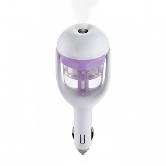Car Air Humidifier And Oil Diffuser with USB Changer Portable