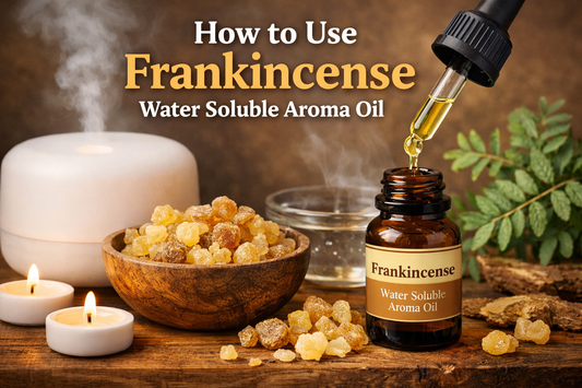 How to Use Frankincense Water Soluble Aroma Oil