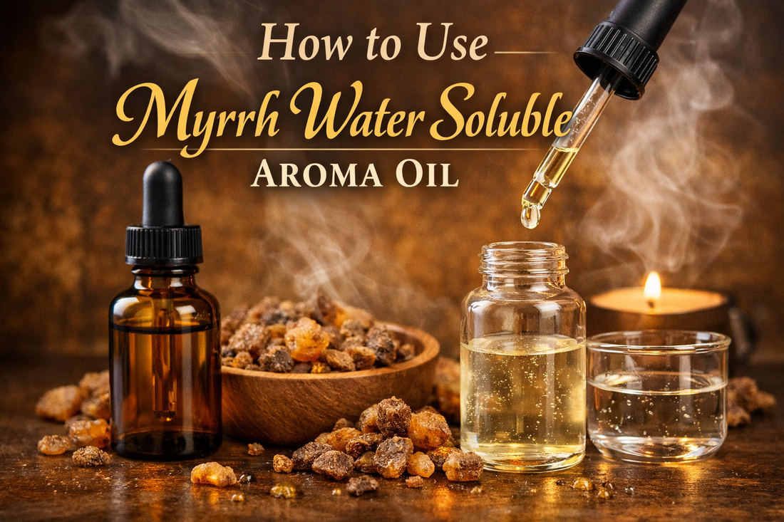 How to Use Myrrh Water Soluble Aroma Oil