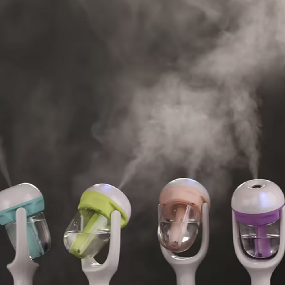 Car Air Humidifier And Oil Diffuser with USB Changer Portable