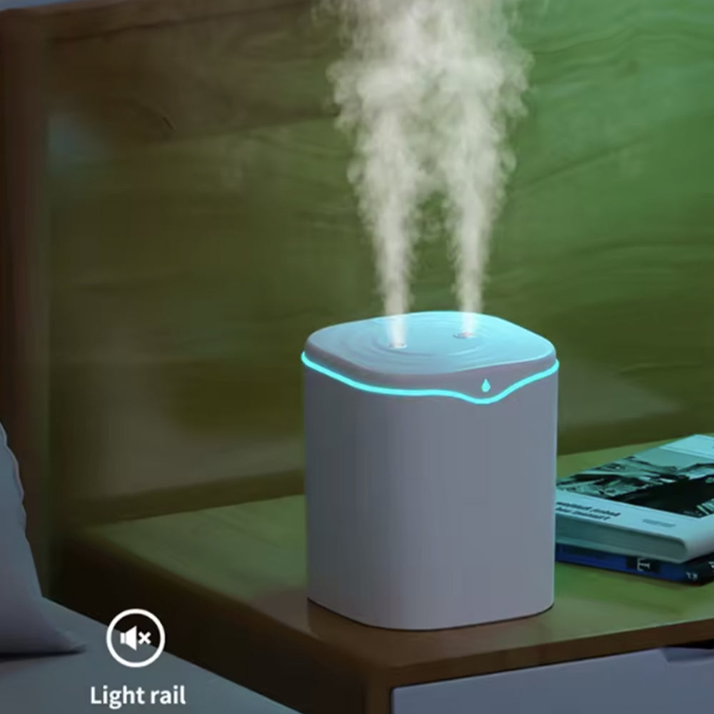 1Ved Mini USB Humidifier – Quiet Cool Mist for Car, Office, or Bedroom