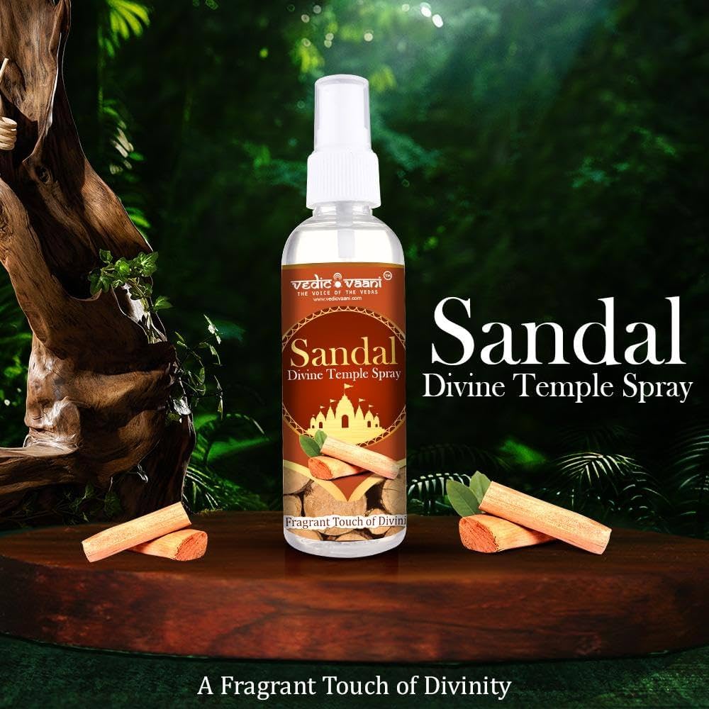 Temple Sandal Water Soluble Fragrance | 1Ved