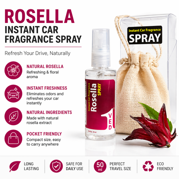 1 hanging bag + 1 Instant Car Spray