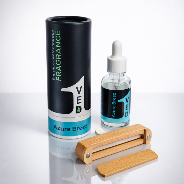 1 Diffuser and 1 Azure Breez Fragrance Combo by 1 Ved