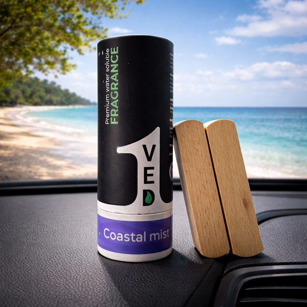 2 Car ac Wooden Vent Diffusers 1 Fragrance