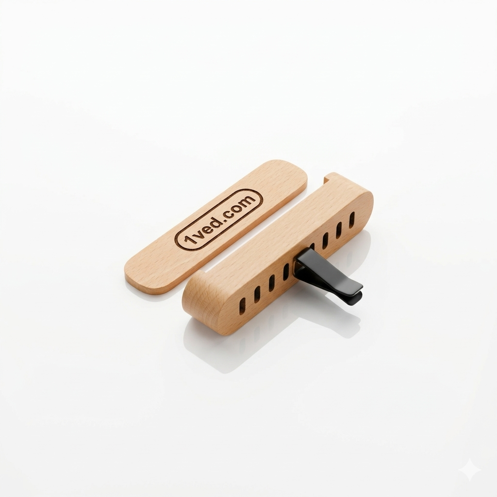 Car A C Vent Wooden Diffuser | 1Ved