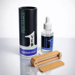 Coastal mist aroma oil fragrance with wooden diffuser by 1ved