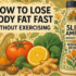 How to Cut Weight Without Exercise