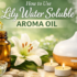 How to Use Patchouli Water Soluble Aroma Oil